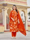 Alexa Vol 7 By Radhika Vertican Silk Kurti With Bottom Dupatta Exporters In India